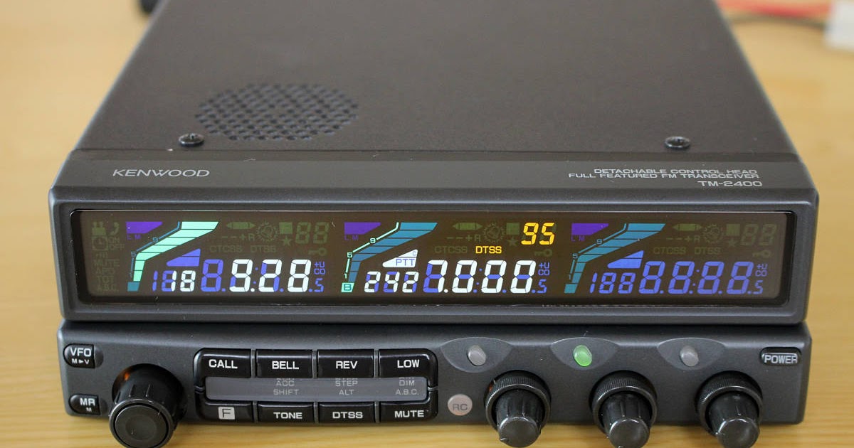 Pro Radio Club - News Technology: Kenwood TM-2400 Mobile Radio